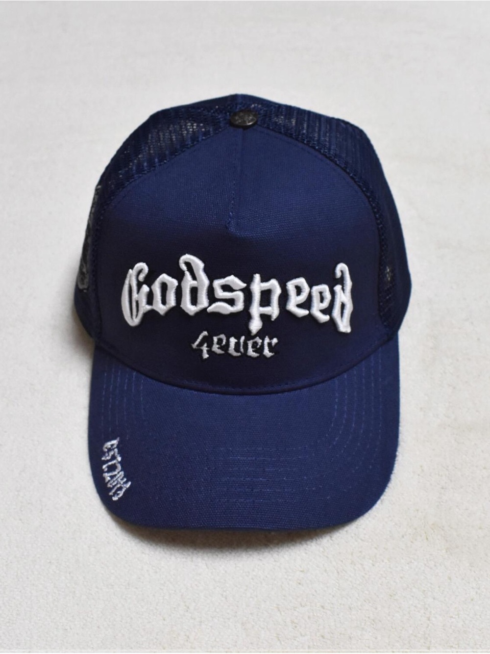 Godspeed Fever Navy Mesh Trucker Cap